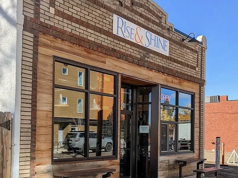 Check out Rise & Shine Biscuit Kitchen for great breakfast sandwiches and coffee! Just 1 mile away!