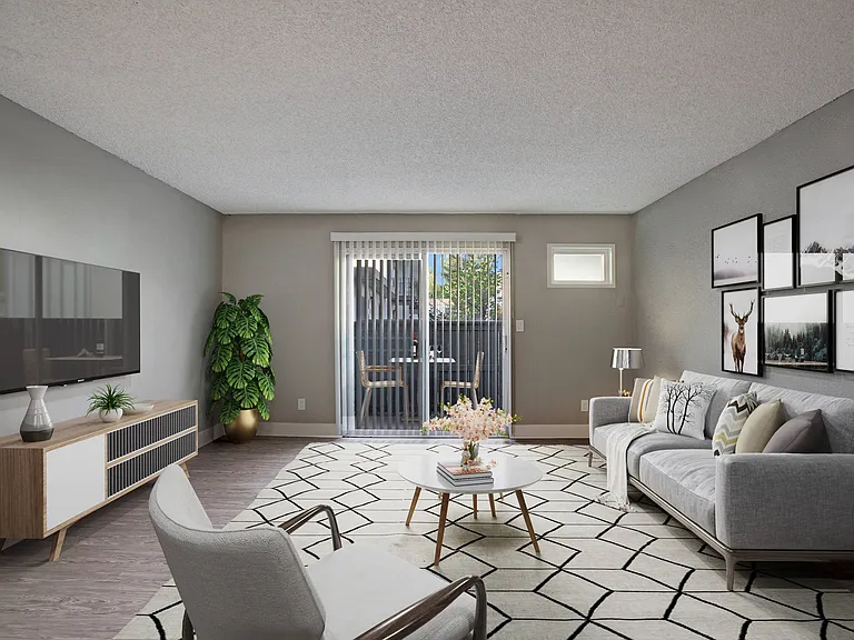 Spacious Living Room