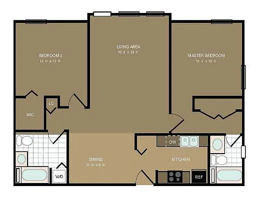 Floor plan B8