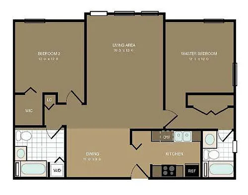 Floor plan B8