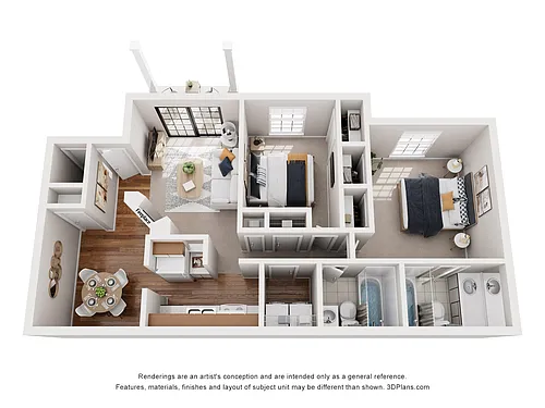 Floor plan 2X2