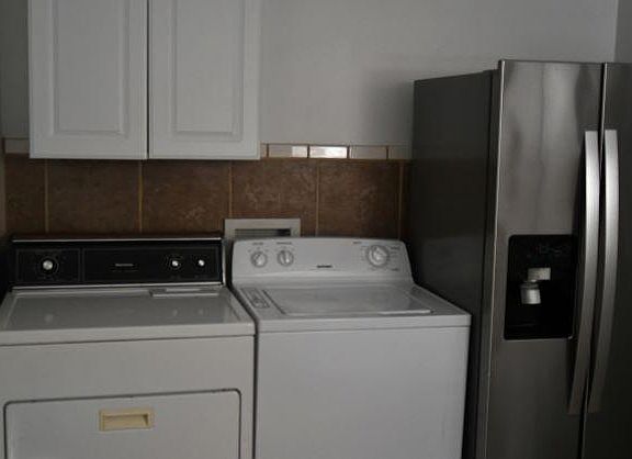 Full size washer & dryer, refrigerator