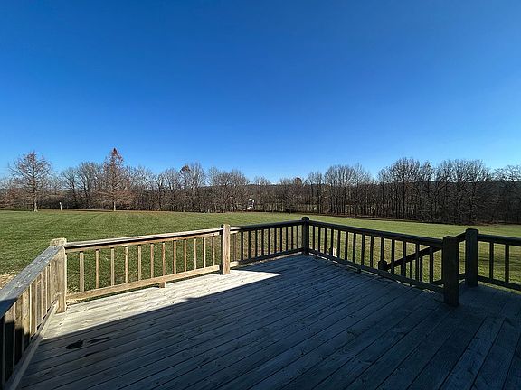 Beautiful views from deck