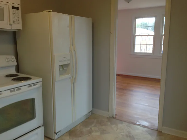 kitchen, looking into living room
