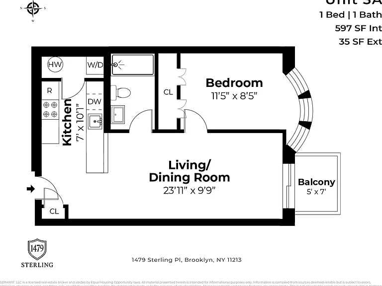 1479 Sterling Pl #3A — Photo 2