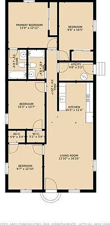 3 bed, 3.0 bath, 1206 sqft, $1,900 — Photo 3