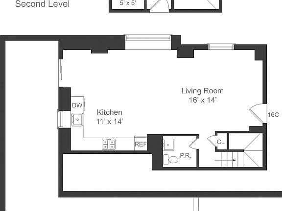 2nd image of 250 W 19th St APT 16C