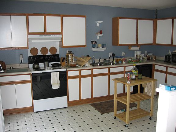 Large open kitchen
