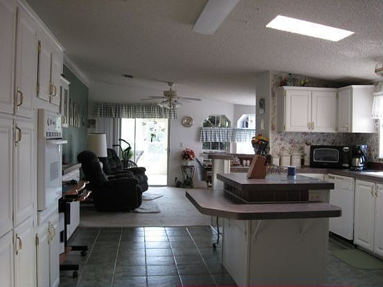 kitchen and 2nd living room