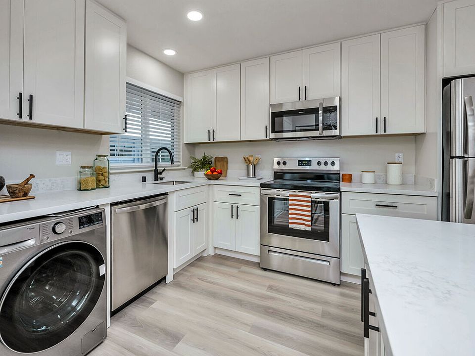 Kitchen Area With Wooden Flooring