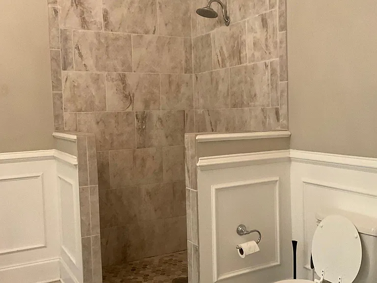 Master bath shower