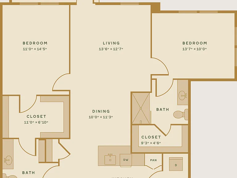Aero floor plan Goddard Point Hope