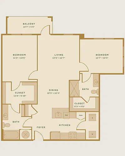 Floor plan Aero