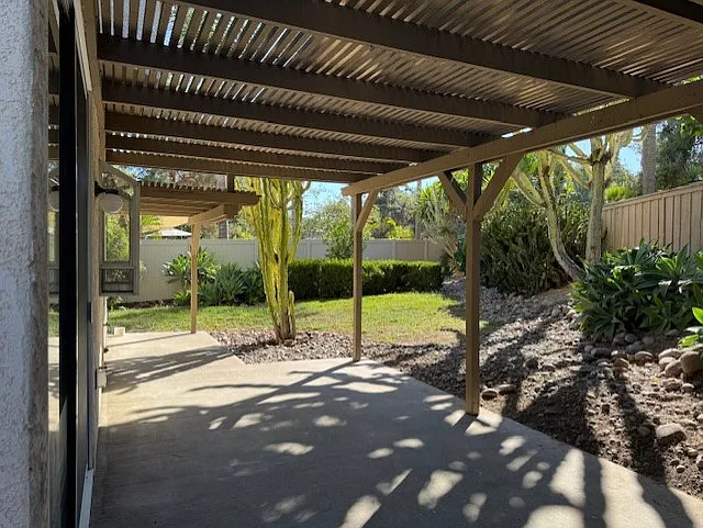 backyard patio