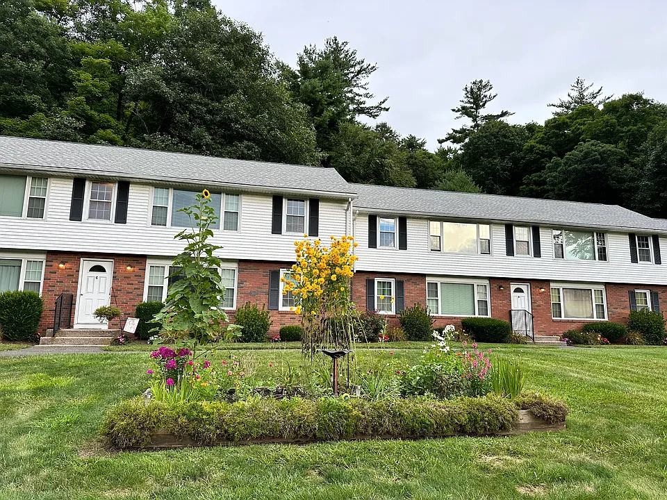 Front of the Apartments in the Summer