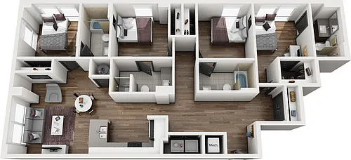 Floor plan Boulder F