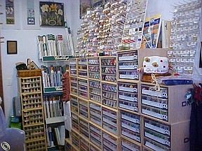 Downstairs yarn business