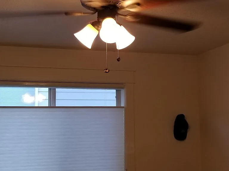 Bed room 2 with fan