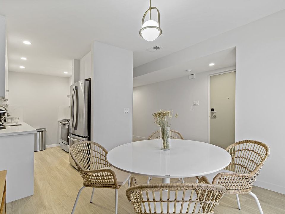 Dining area and kitchen
