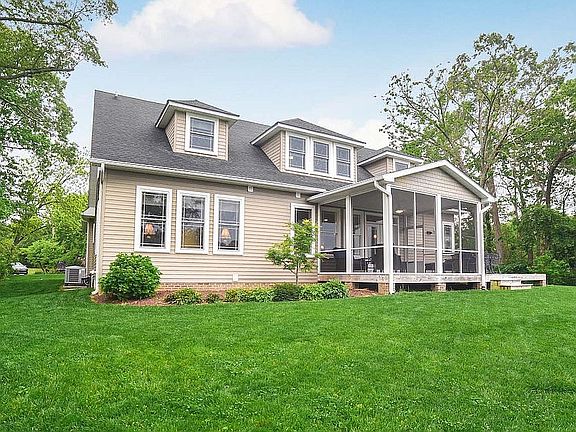Waterside patio & deck