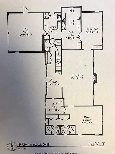 Floor Plan Main Level