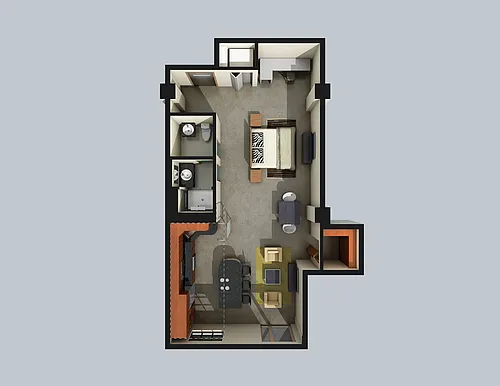 Floor plan A6