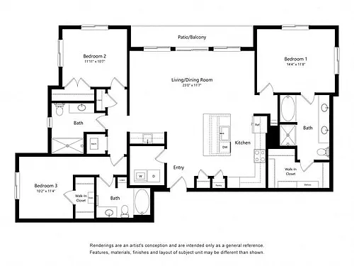 Floor plan C3