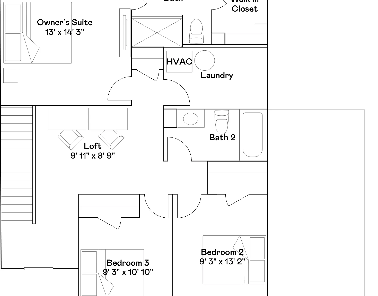 3 bed, 2.5 bath, 1600 sqft, $2,385 — Photo 3