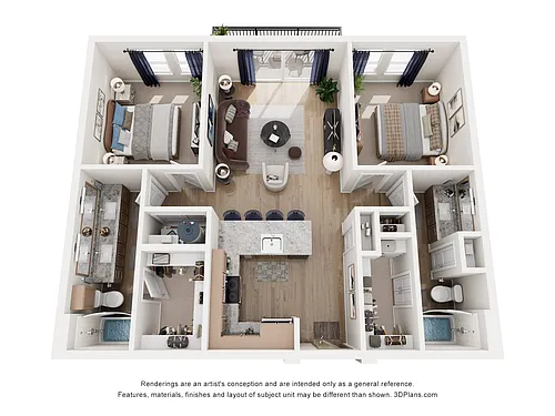 Floor plan B1