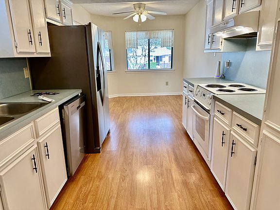 Kitchen and eat in kitchen area