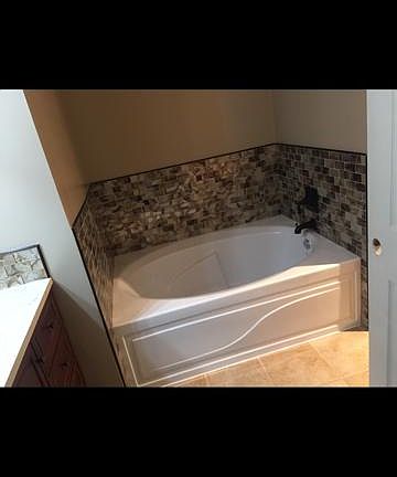 Soaking Tub in Master Bath