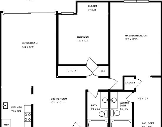 2 Bedroom & 2 Bathroom 2 Bedroom & 2 Bathroom