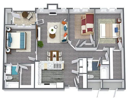 Floor plan Conley Signature
