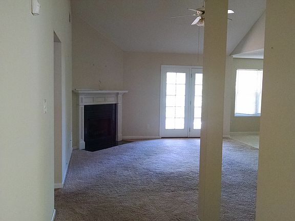 Family Room with FP and Vaulted ceilings