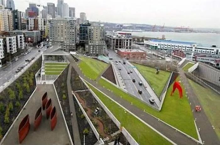 Across Sculpture Park