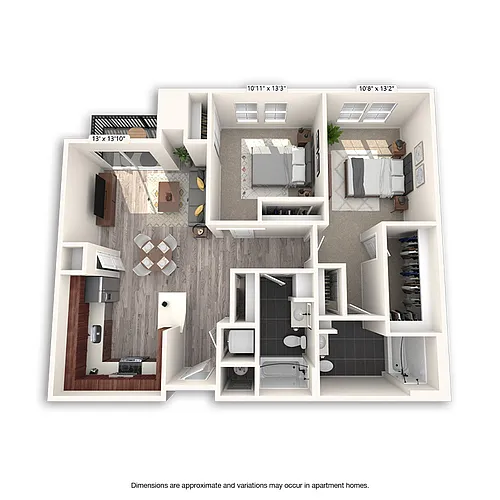 Floor plan Founders