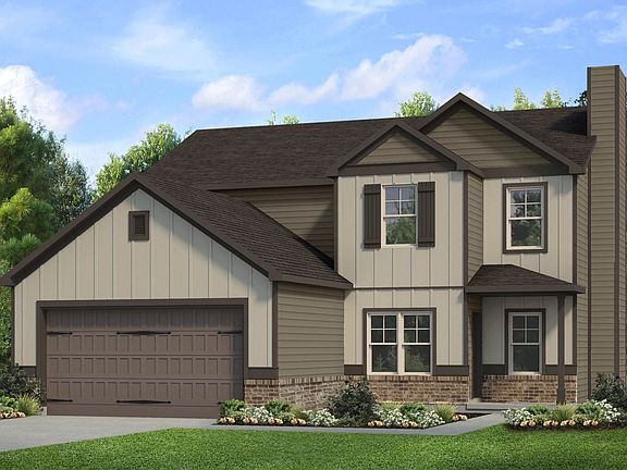 Front elevation with shiplap