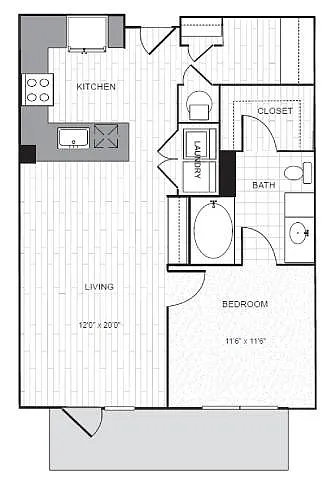 Floor plan A21