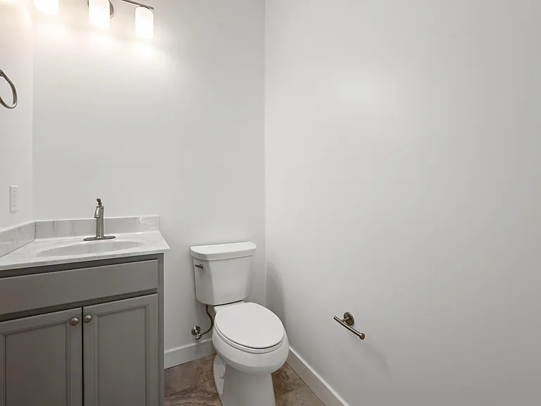Main floor powder room