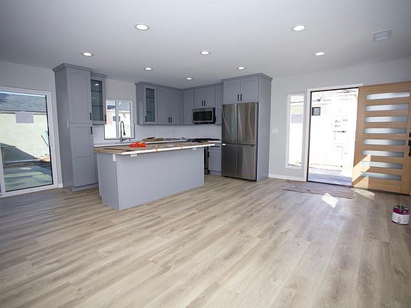 Brand New Kitchen and Living Room View