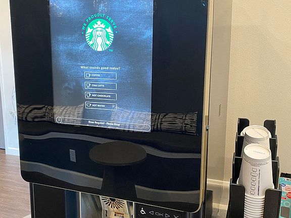 Starbucks coffee bar