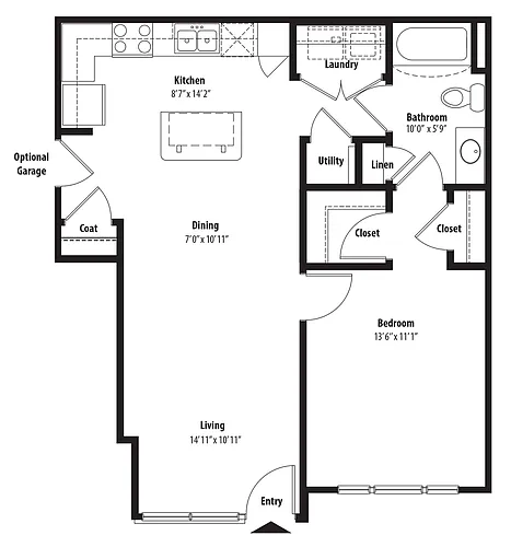 Floor plan A1-G