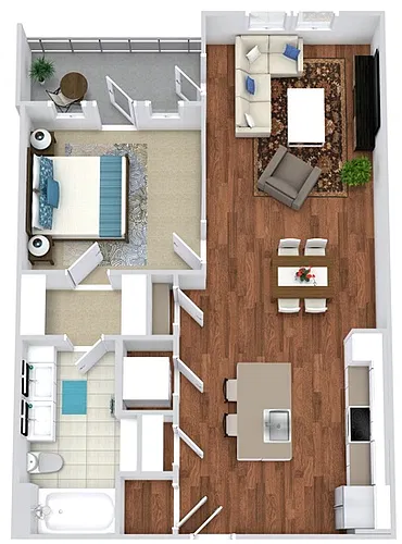 Floor plan Coronet