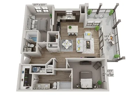 Floor plan B3 - Royal