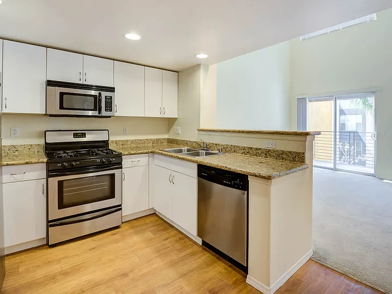 Kitchen with Stainless Steel Appliances
