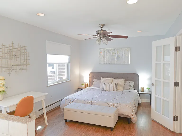 1st Bedroom: Open Space Style with an Office and En-suite Full Bathroom