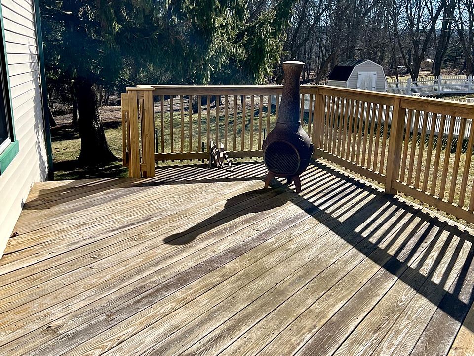 Huge private deck