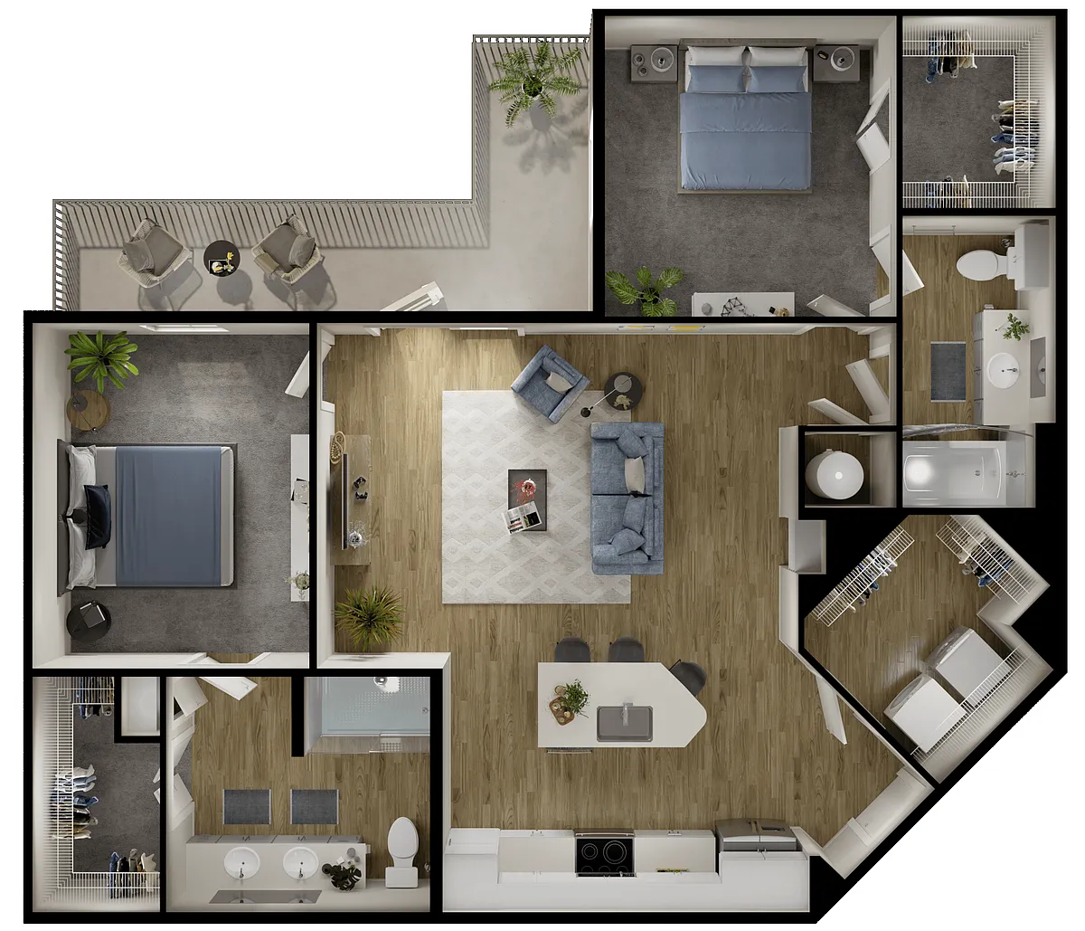 Floor plan B4