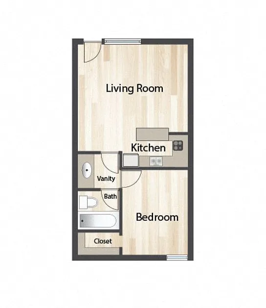 Floor plan a10b - West