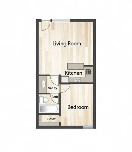 Floor plan a10a - West